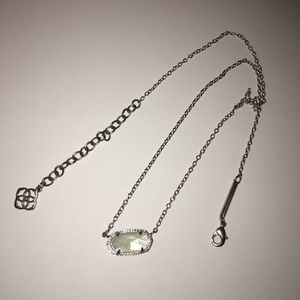 elisa matte necklace in ivory mother of pearl